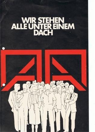 „A 6 Freie Liste Angestellter Architekten“ – Wahlplakat 1979